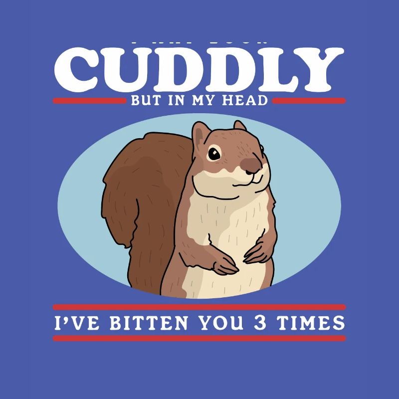 Süßes Eichhörnchen Grauhörnchen Hörnchen Geschenk