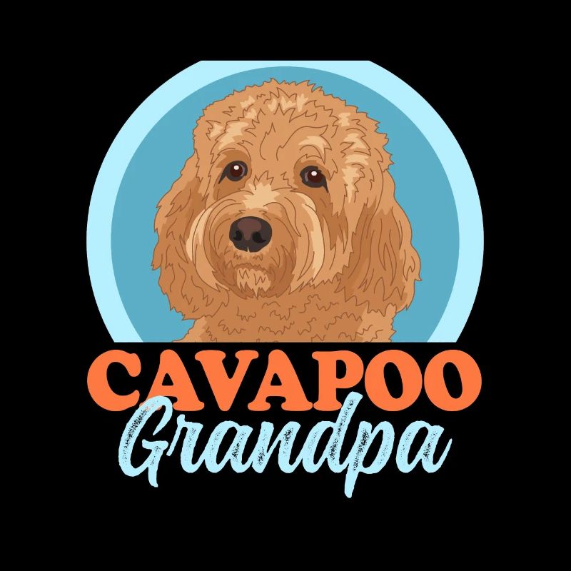 Cavapoo Grandpa Hundebesitzer Cavoodle Geschenk