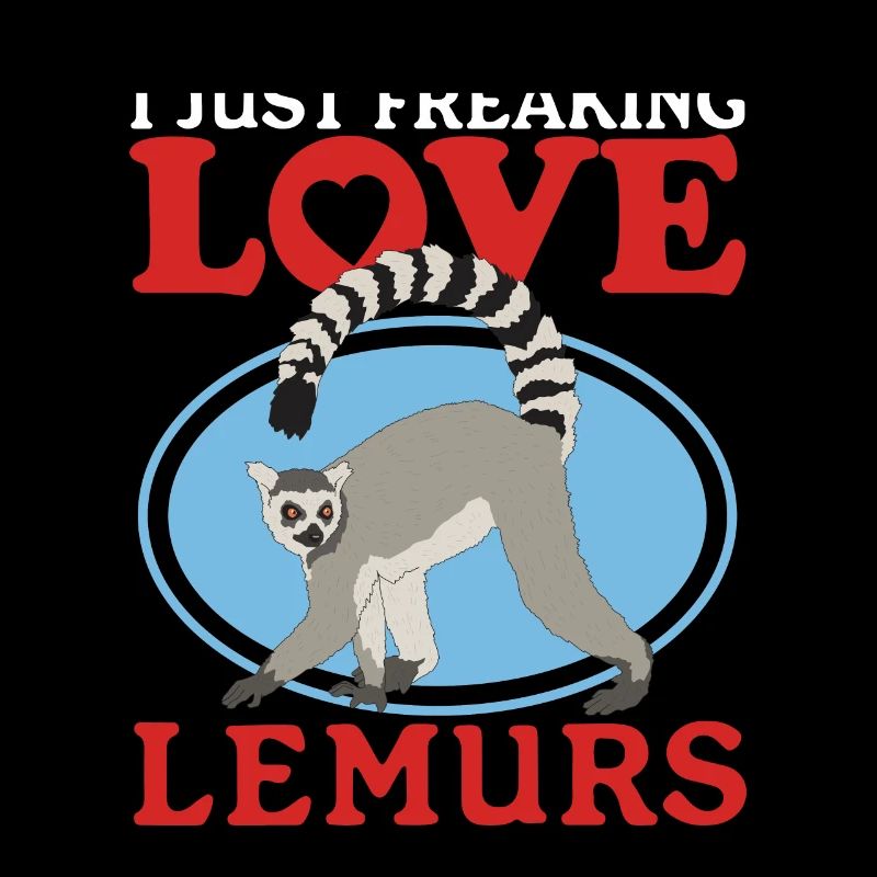 Lemur Ring-tailed lemurs Ringed Tail Lemure Gift