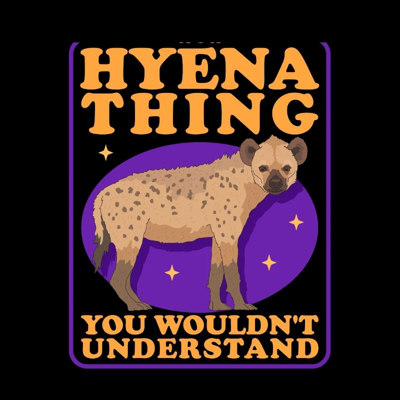 Hyäne Tüpfelhyäne Hyänen Geschenk