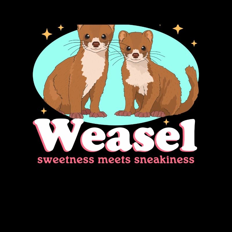 Weasel Cute Dwarf Weasel Mouse Weasel Gift