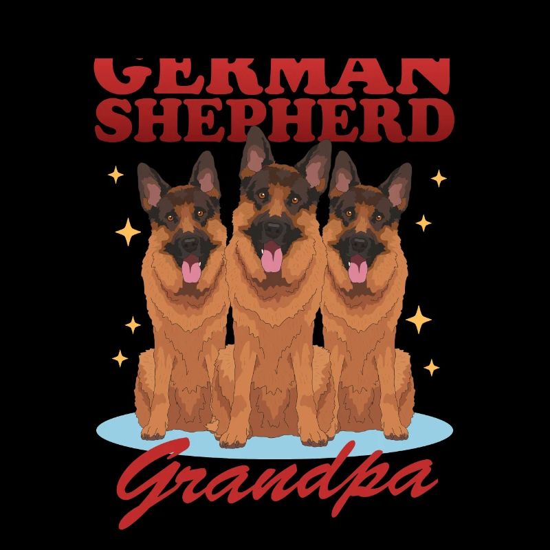 German Shepherds Grandpa German Shepherd Gift
