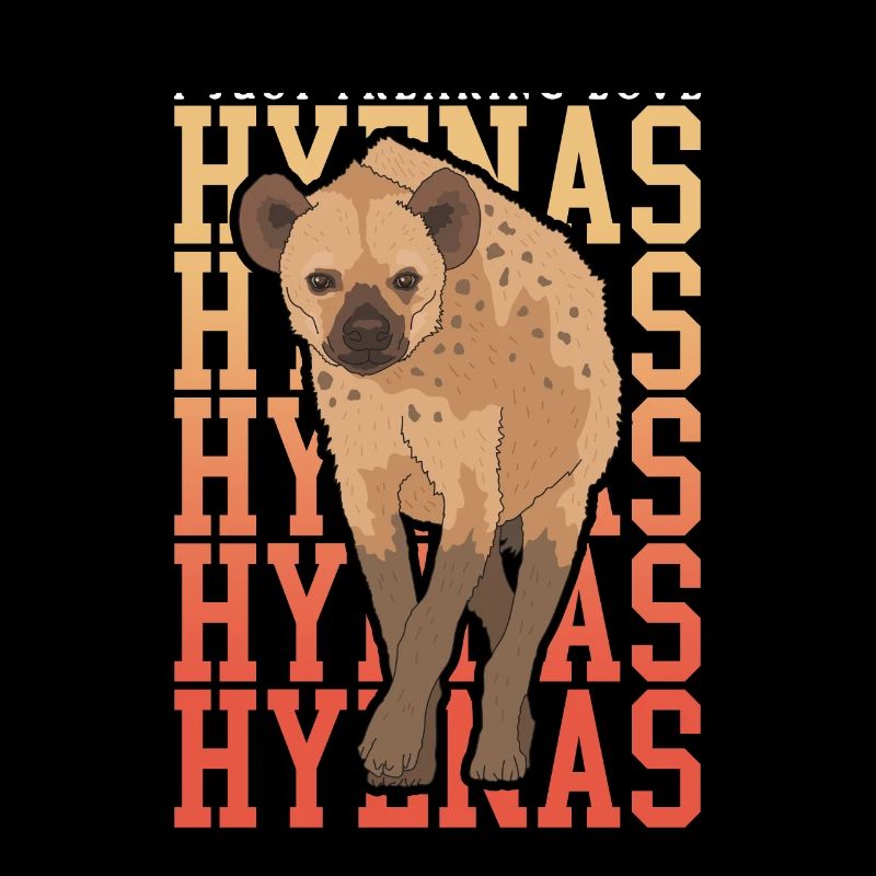 Hyäne Hyänen Tüpfelhyäne Geschenk
