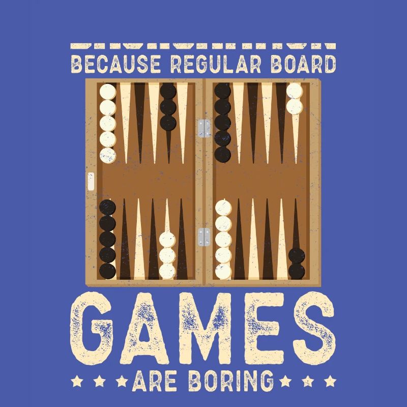 Backgammon Spieler Backgammon Brettspiel Geschenk