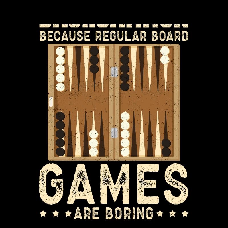Cadeau de jeu de société Backgammon joueur de backgammon