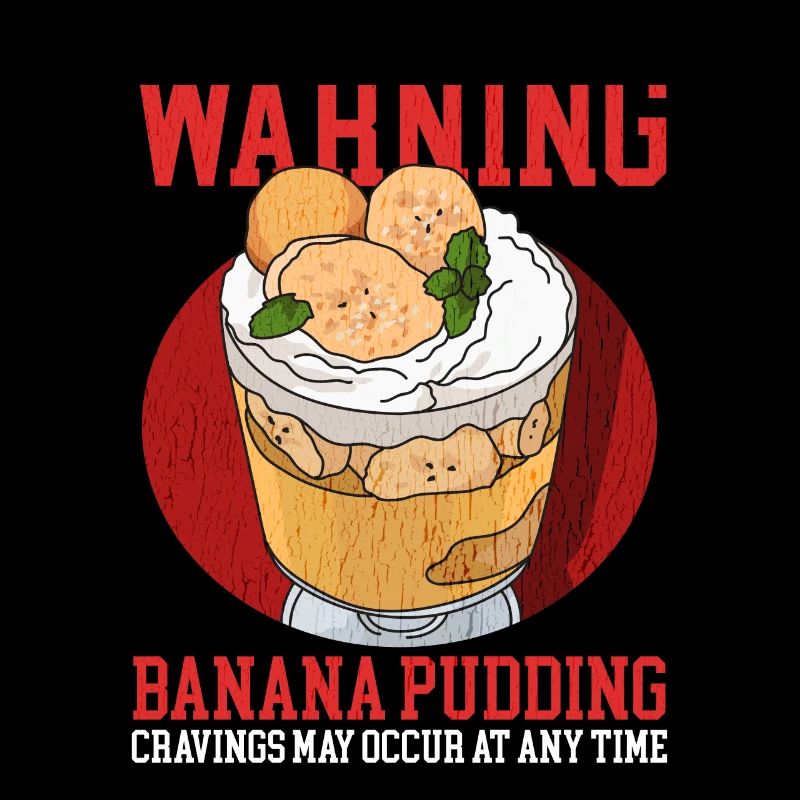 Bananenpudding Bananen Pudding Geschenk