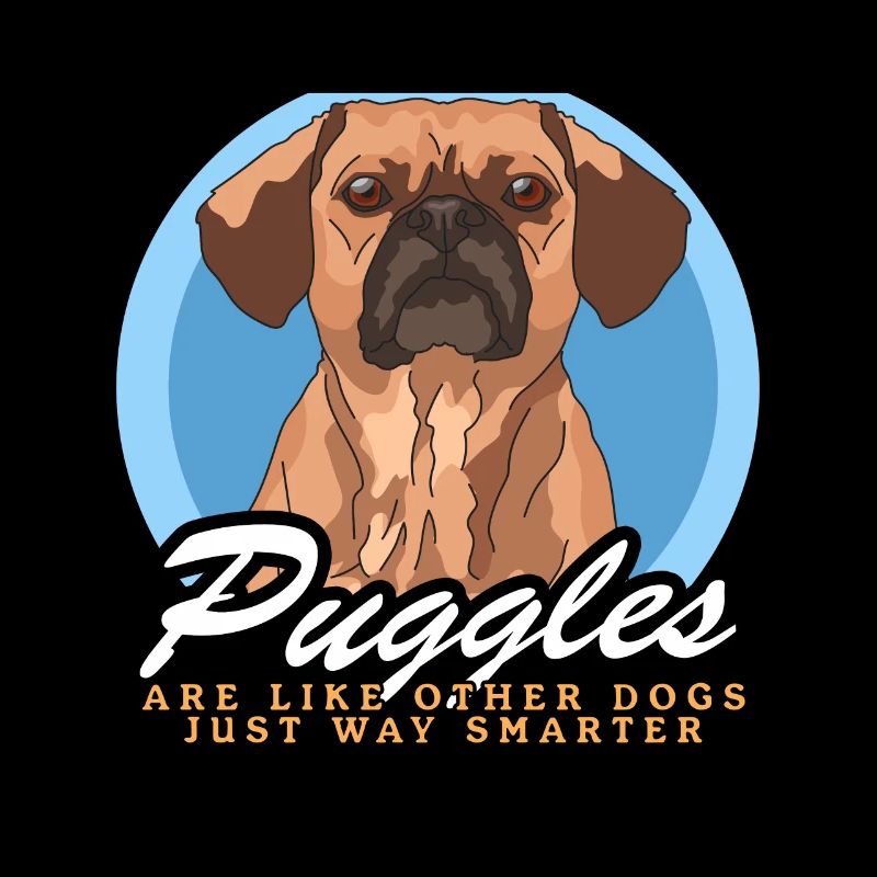 Puggle Hundebesitzer Hundehalter Geschenk