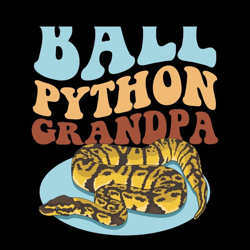 Roi Python Grand-père Python serpent cadeau