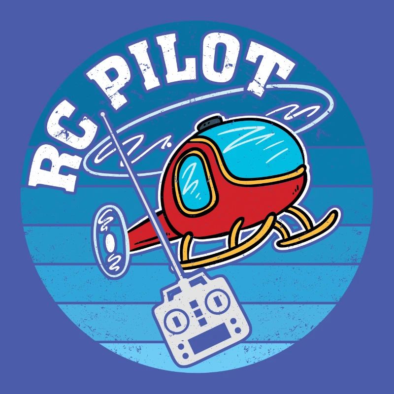 RC pilot helicopter model making
