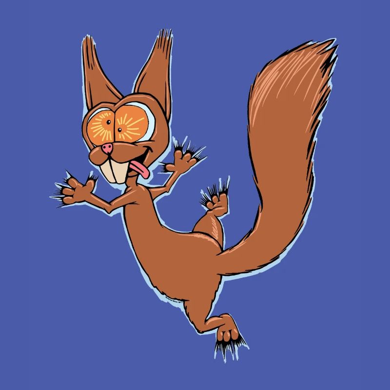 Verrücktes Eichhörnchen