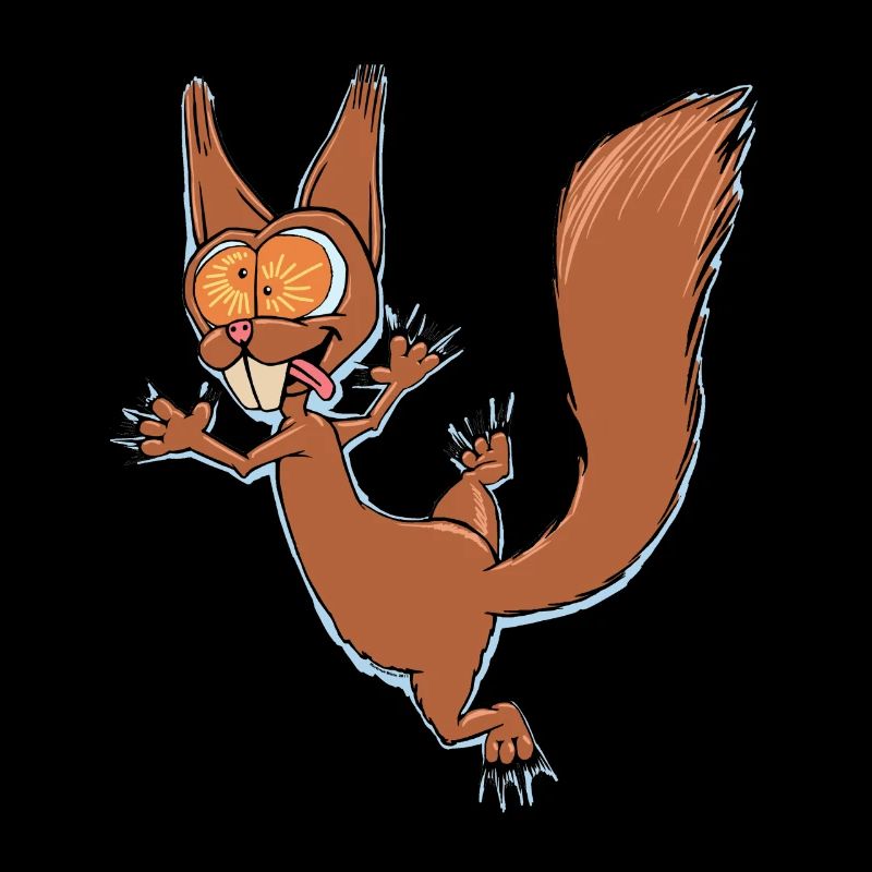 Verrücktes Eichhörnchen