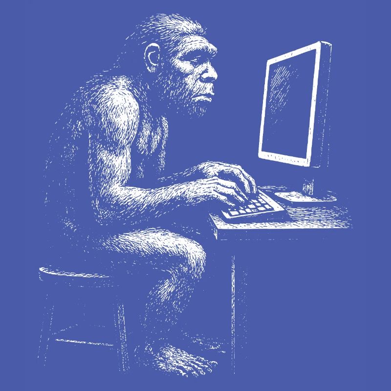 Digital Coder Homo Erectus gift