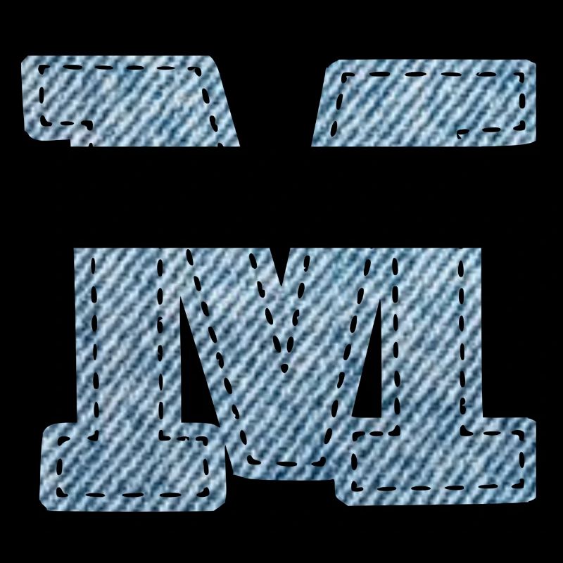 Buchstabe M - Jeans