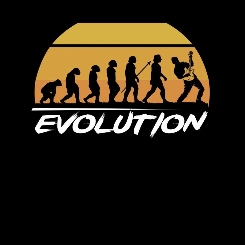 Gitarre Gitarren Evolution