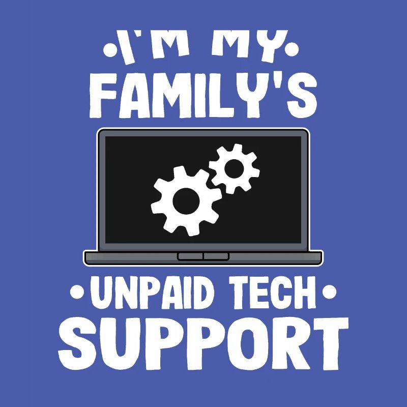 Unpaid Tech Support Funny Technical Support Gift