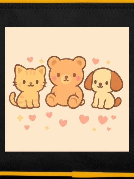 Cute cartoon drawing.