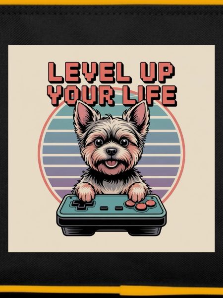 Cute Retro Gamer Dog