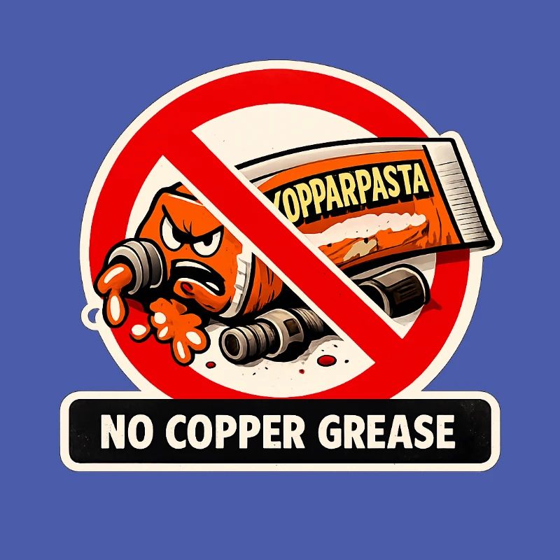 No copper paste