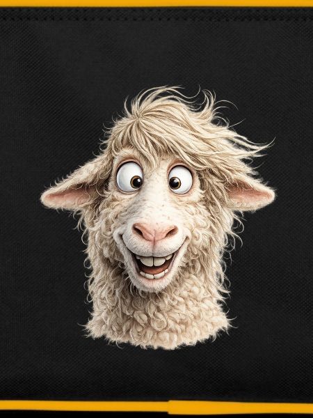Happy Sheep Portrait