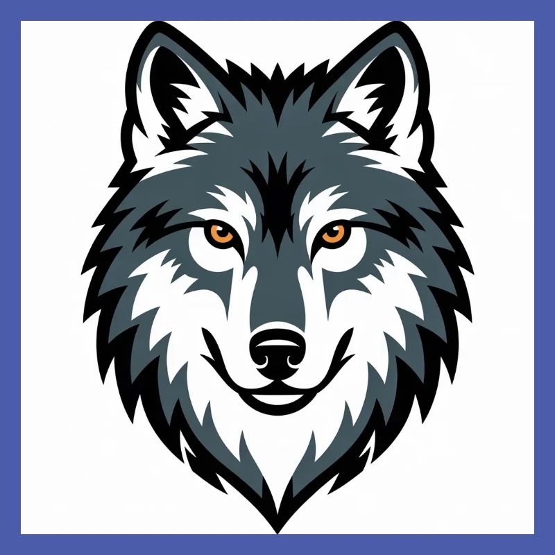 Wolf Graphic Emblem
