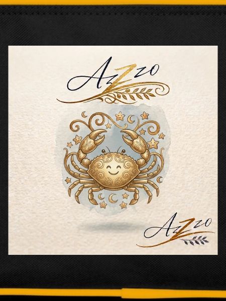 Golden Crayfish Zodiac
