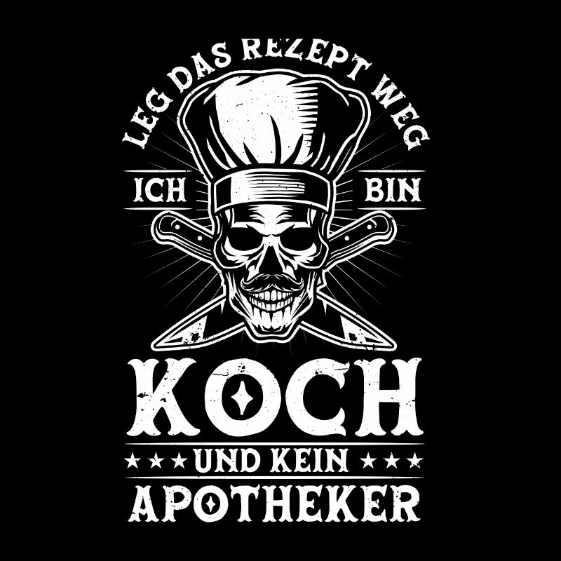 Koch Kochen Restaurant Rezept Apotheker Geschenk