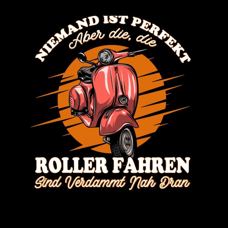 Roller Moped Mofa Rollerfahrer Geschenk