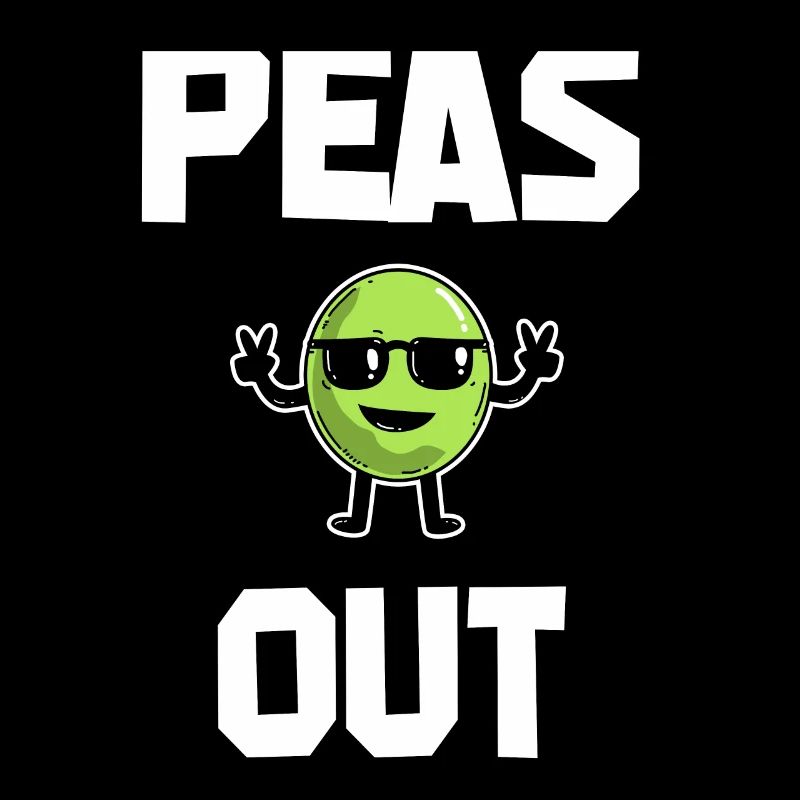 Peas Out – Peace Cool Pea Pun