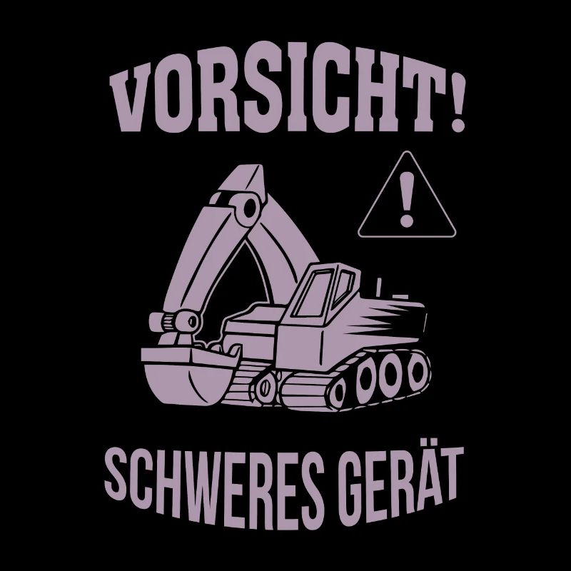 Bagger Baggerfahrer Baugeräteführer Schweres Gerät