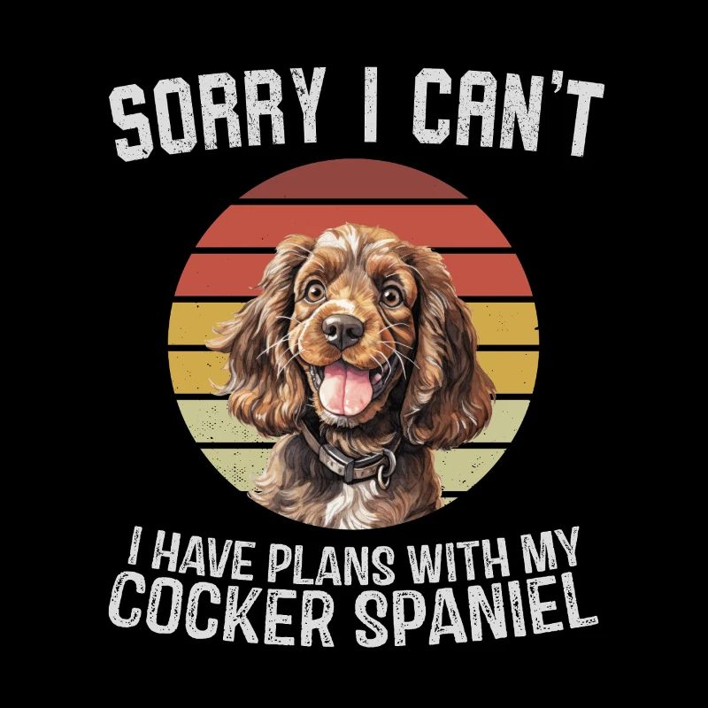 Cocker Spaniel Humorous Quote Design