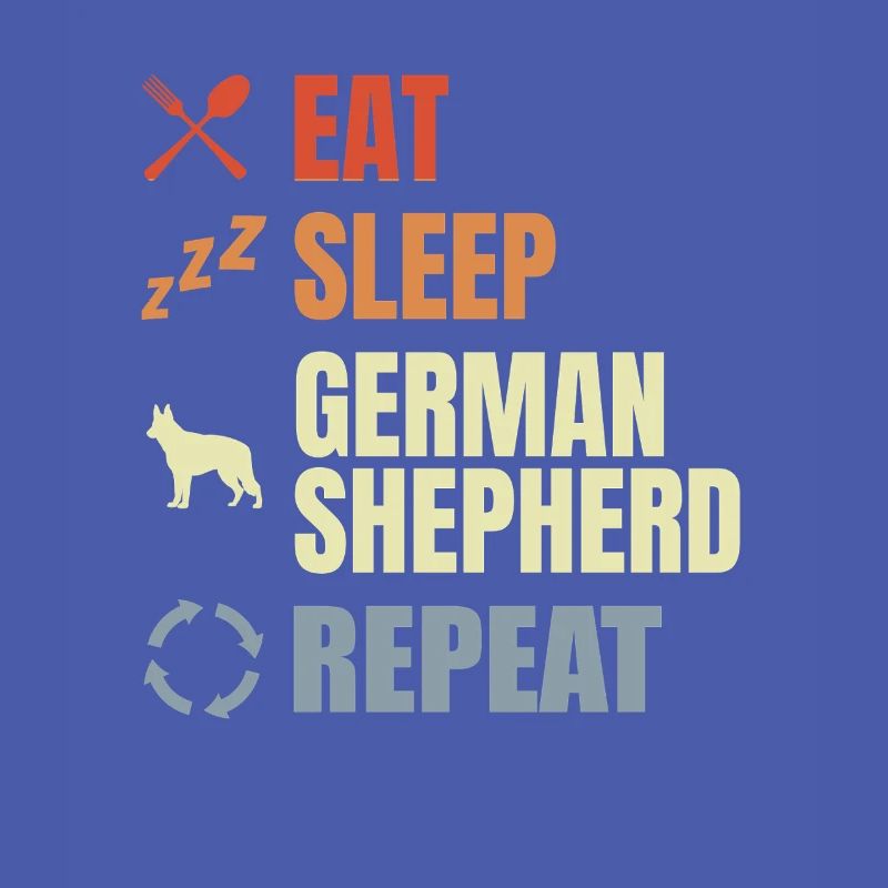 Schäferhund Routine
