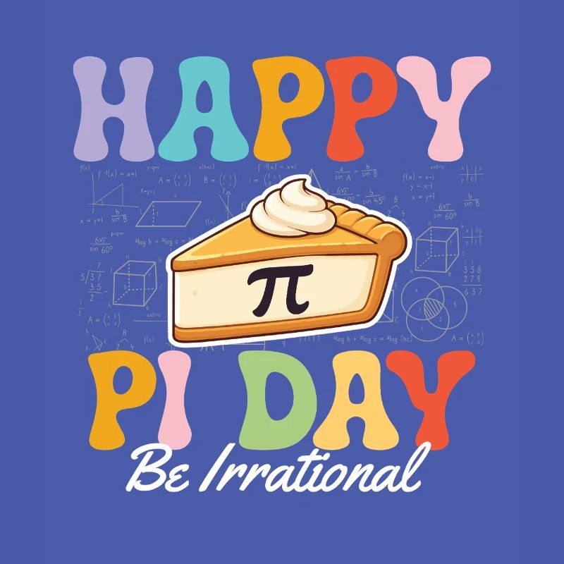 Happy Pi Day Be Irrational Math Nerd Humor