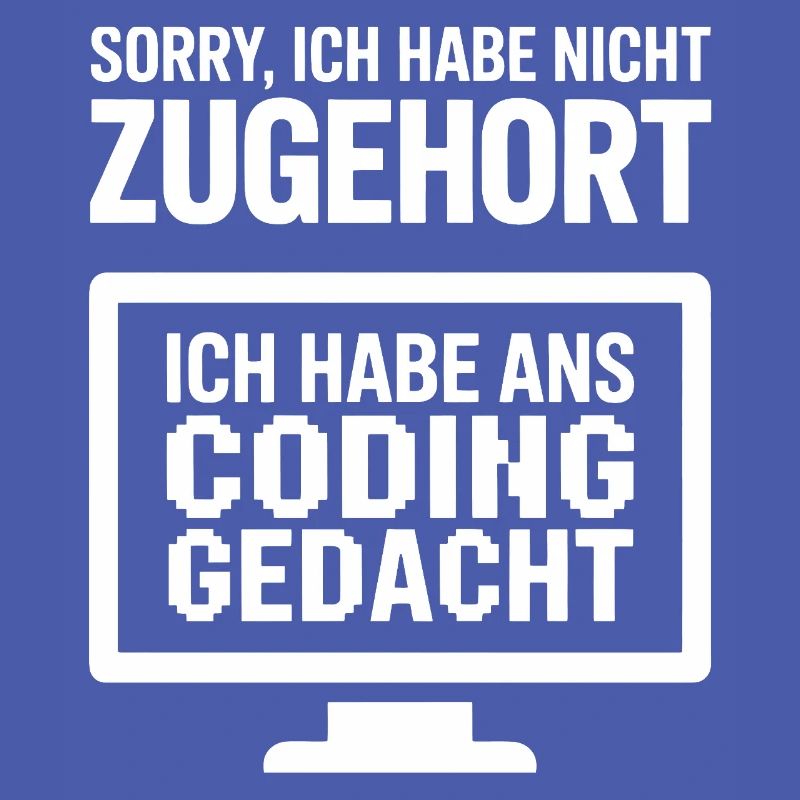 Coding Gedanke Spruch