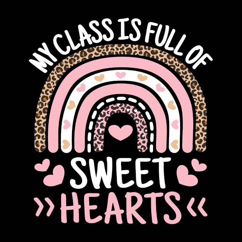 Sweet Hearts Rainbow Leopard Class
