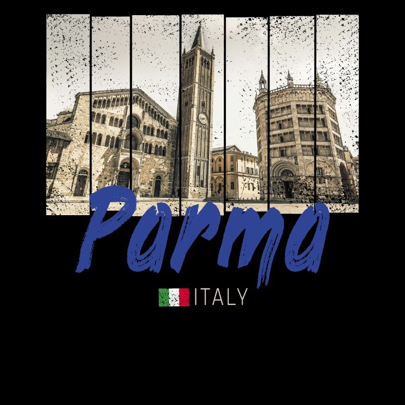 Parma Emilia-Romagna in Italy Vintage Souvenir