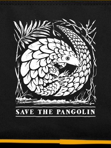 Pangolin-Konservierung – rustikales Design