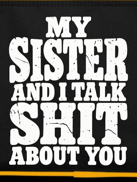 Geschwister Schwester Spruch Idee