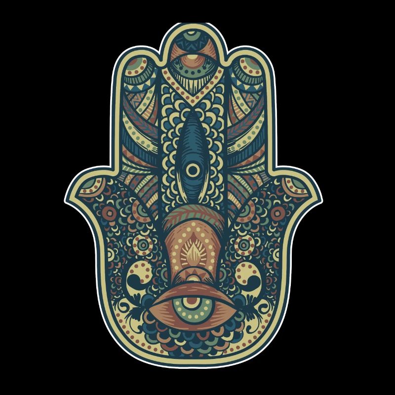 Hand der Fatima-Meditation
