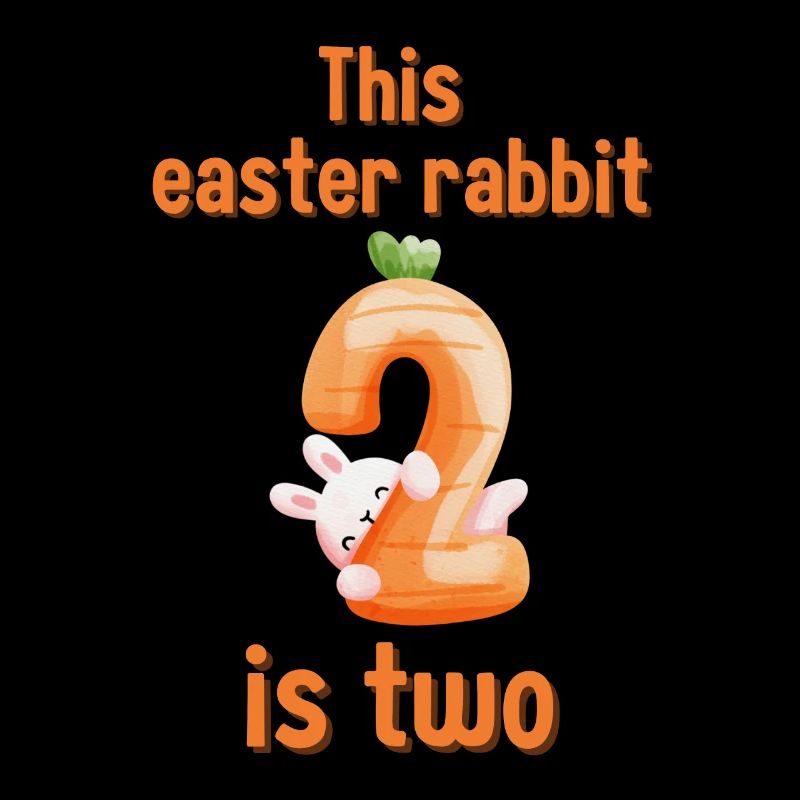 2nd birthday at Easter Easter two years old