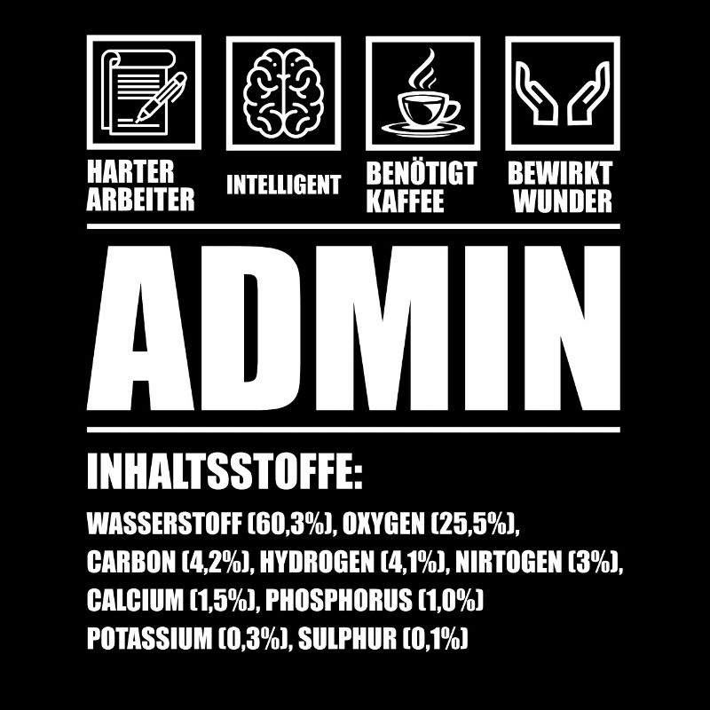 Admin Administrator lustige Geschenkideen