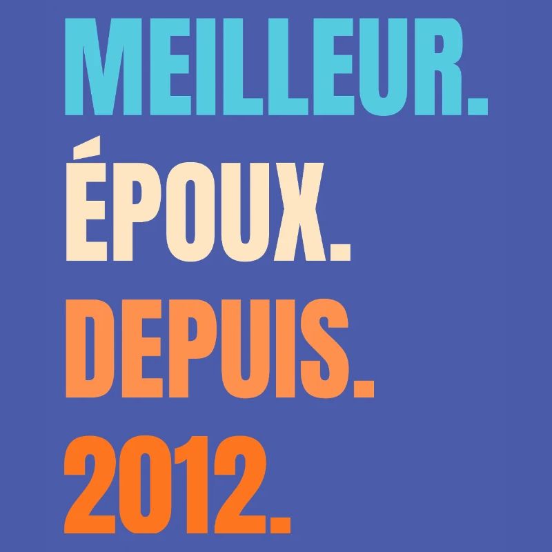 Bester Ehemann seit 2012 Geschenk-Ehemann