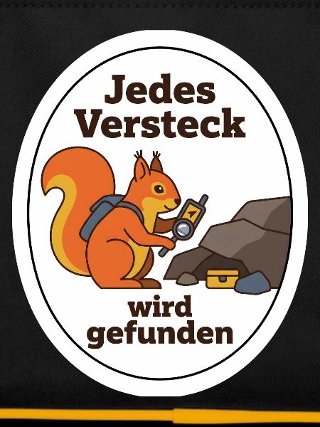 Geocaching Eichhörnchen Cache Schatz Geschenk