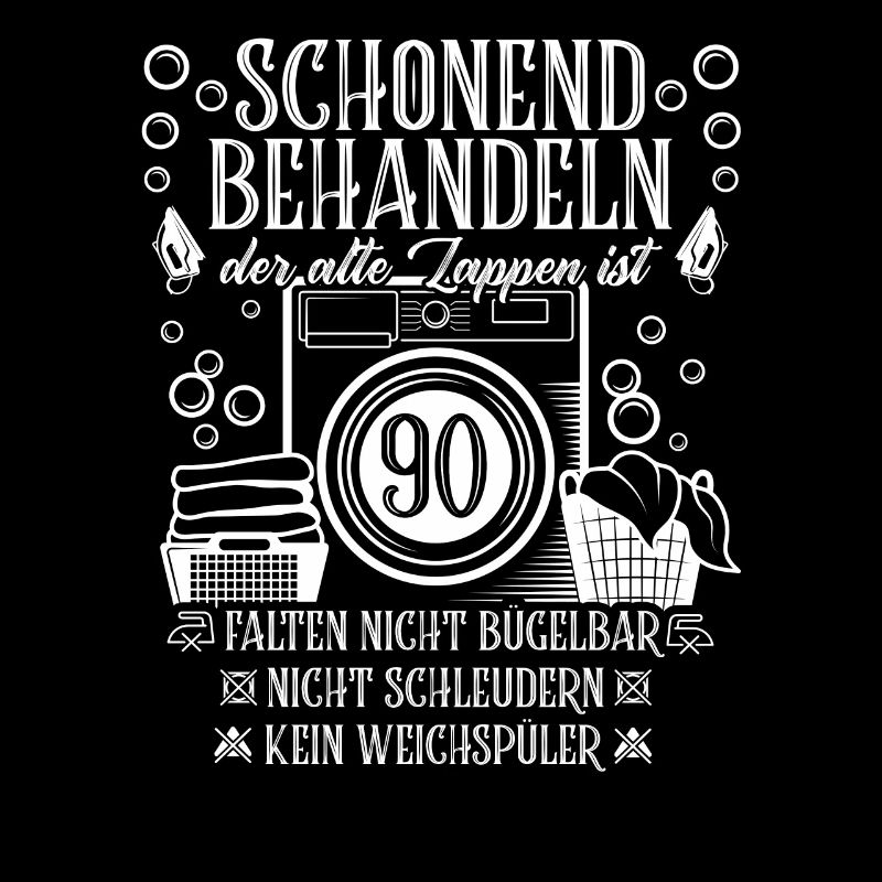 Schonend Behandeln neunzig Geschenk 90 Geburtstag