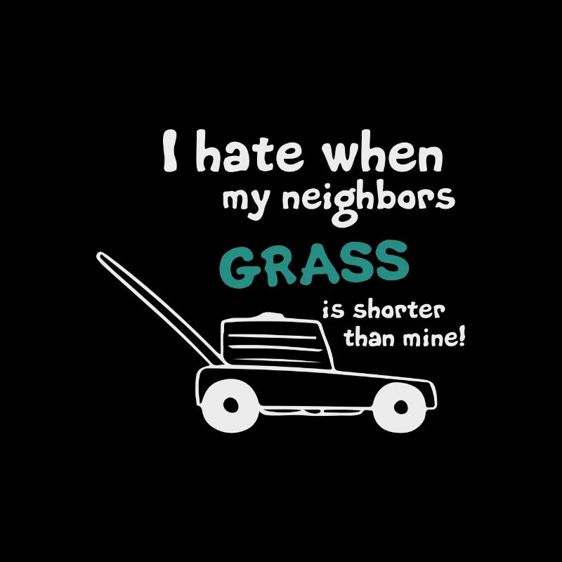 Mähen Sie das Gras