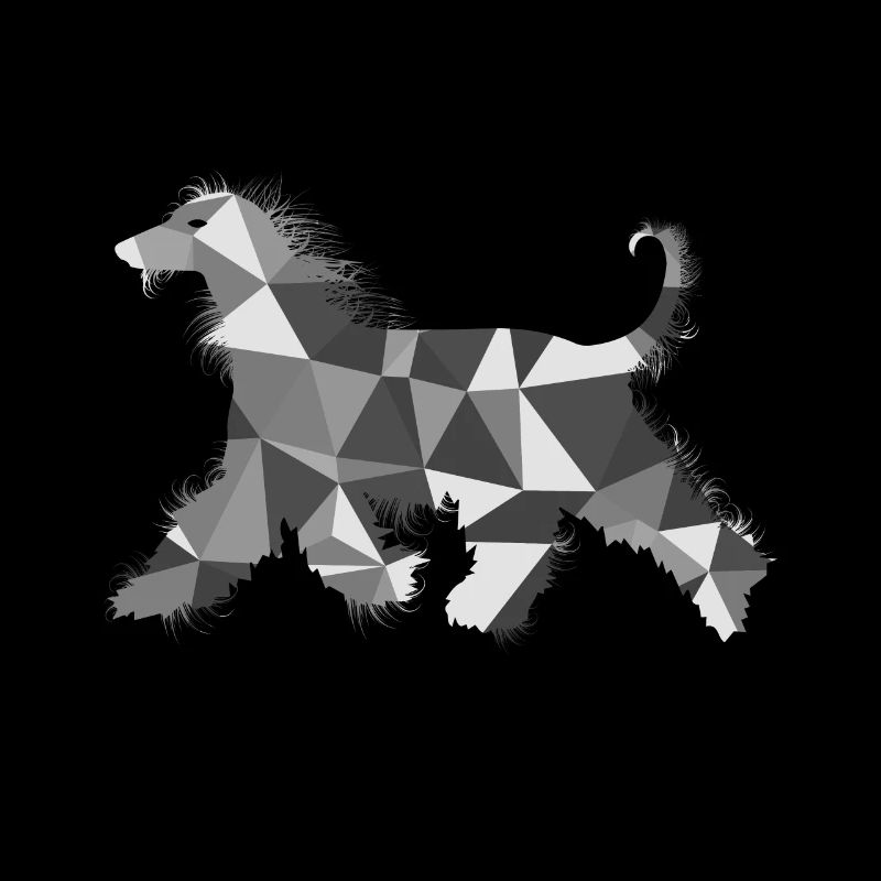 Polygon Afghanischer Windhund