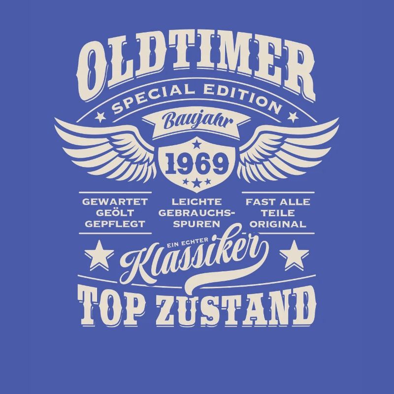 Oldtimer Baujahr 1969 - Geburtstag - Geschenk