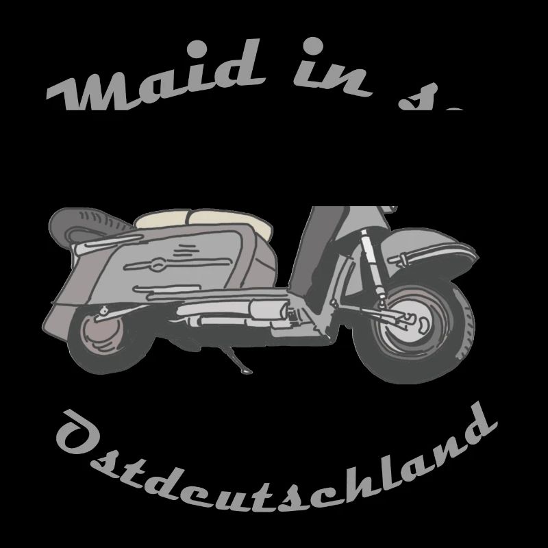 Made in the GDR, troll scooter, simson, moped, ossi