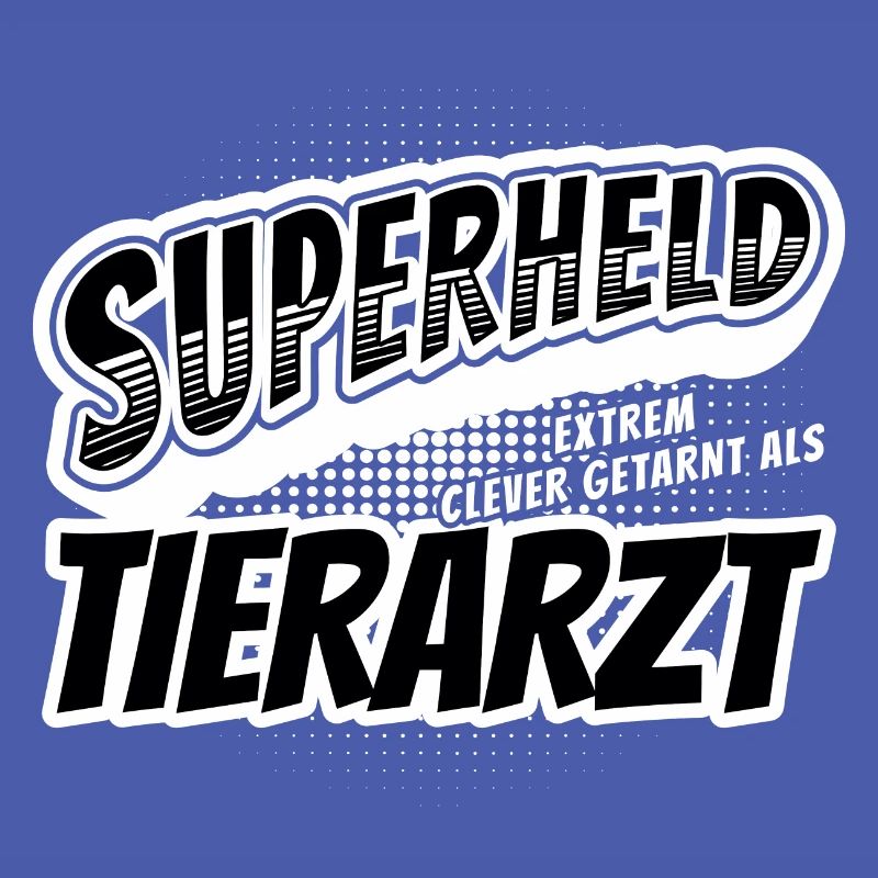 Superheld, clever getarnt als Tierarzt