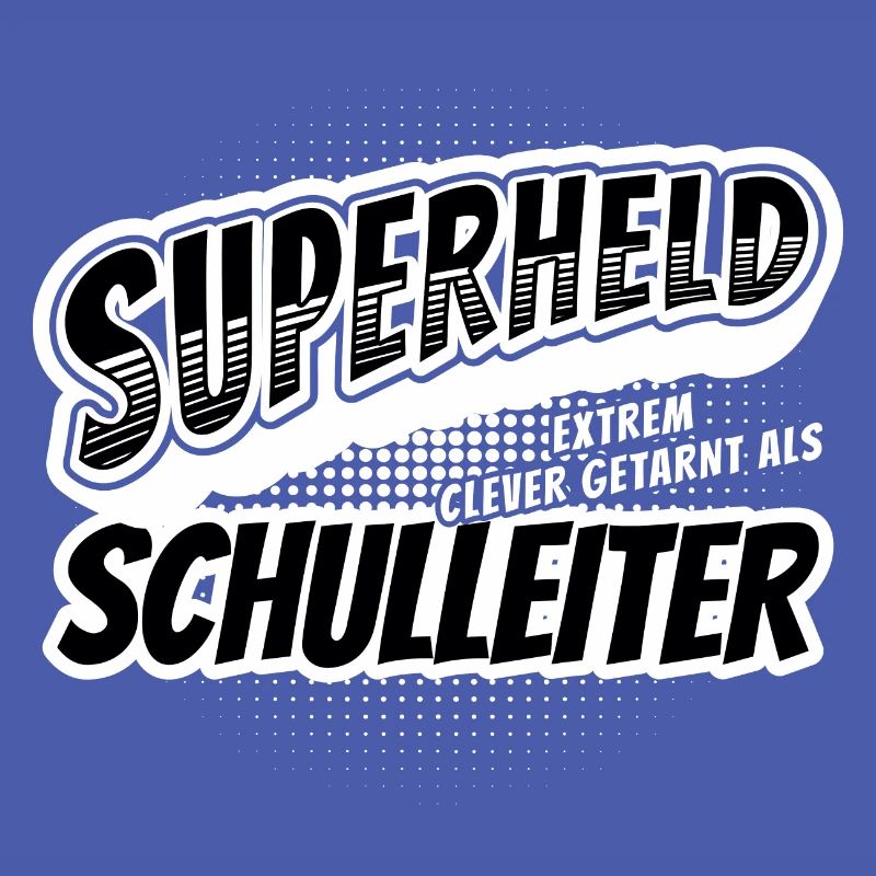 Superheld, clever getarnt als Schulleiter