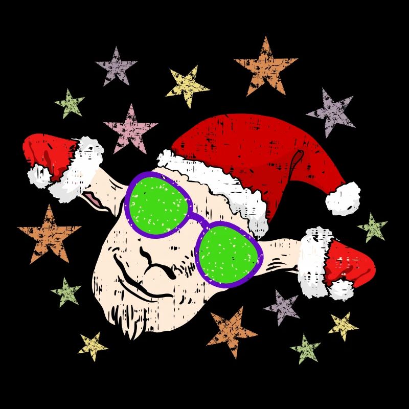 Chèvre de Noël drôle | Nicholas Chèvre